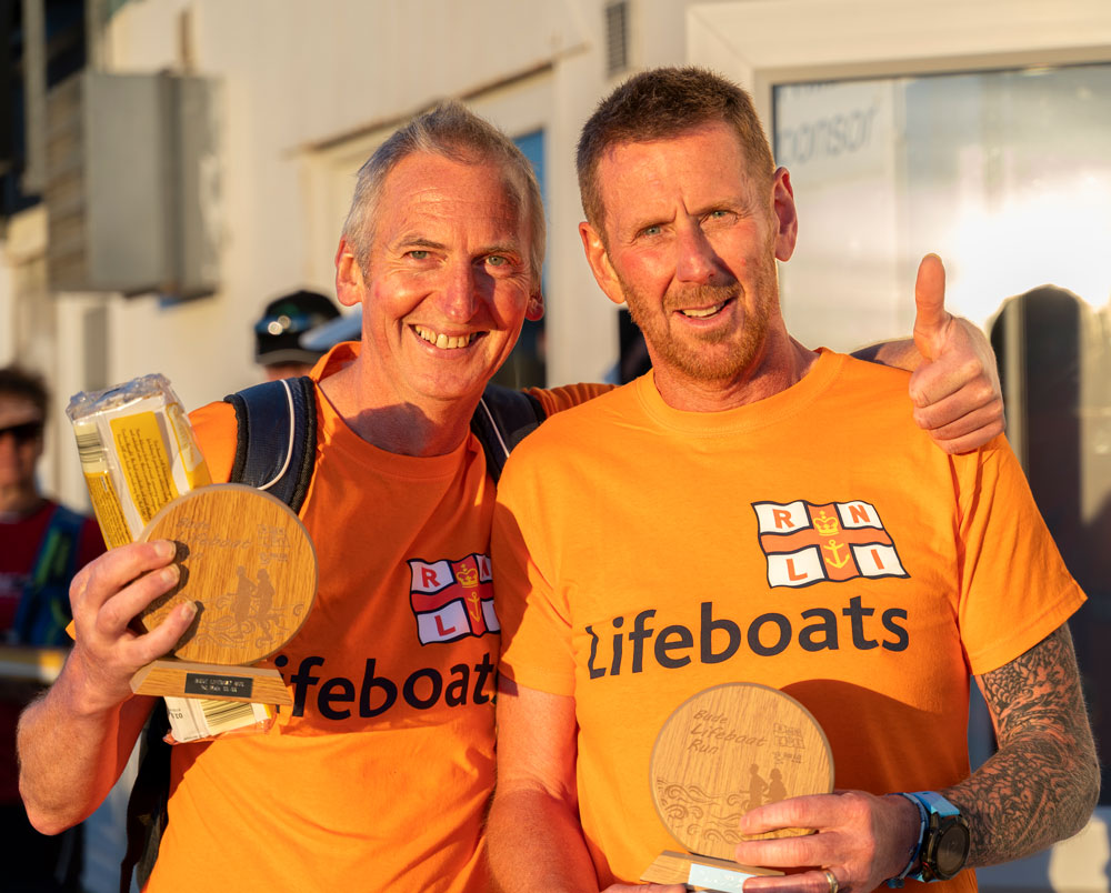 Bude Lifeboat Run winners 2022