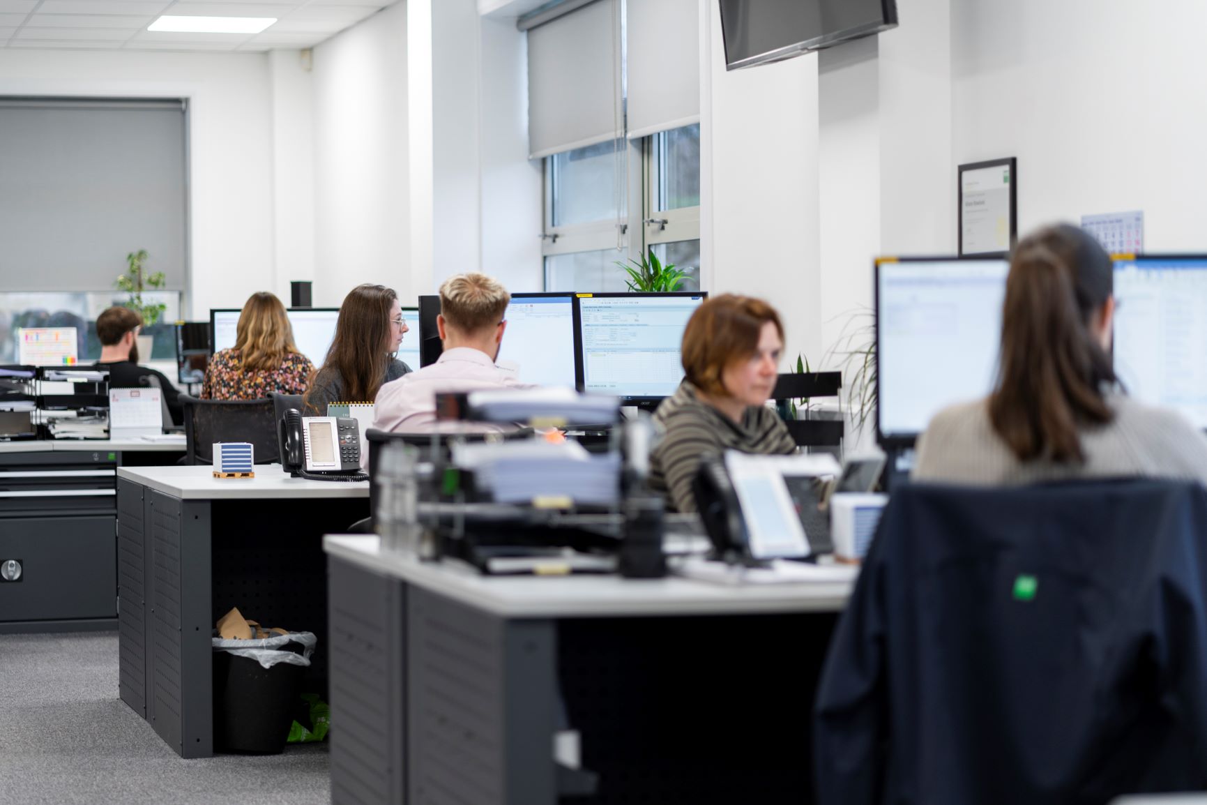 Bude - office working