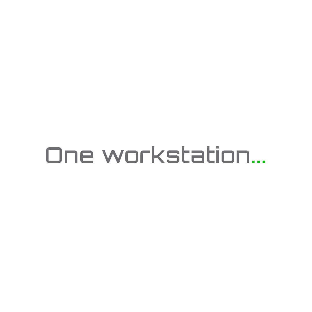 gif of a bott workplace storage custom workstation - 3d model of different custom solutions